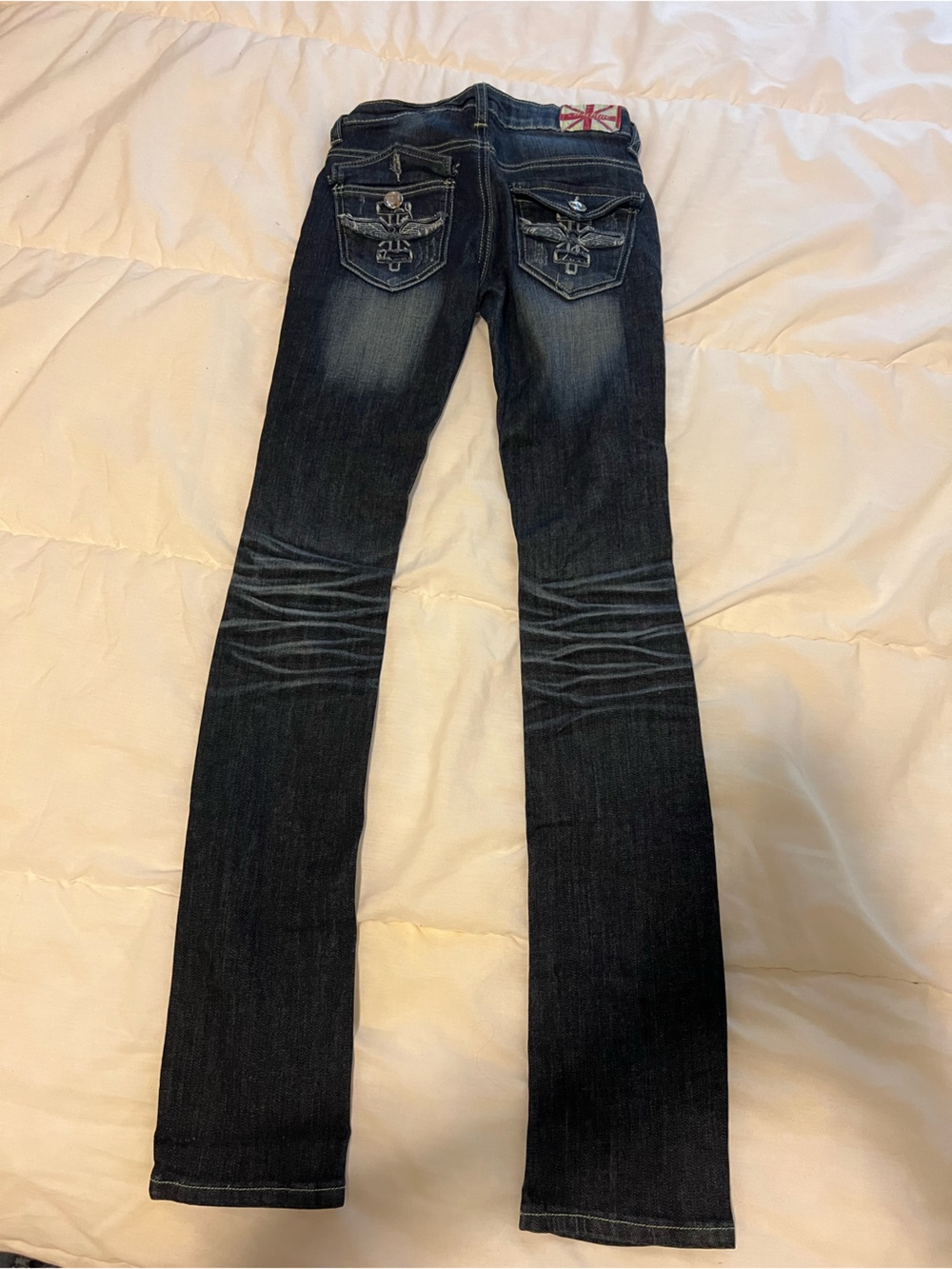 Machine Women's Dark Wash Flare Jeans